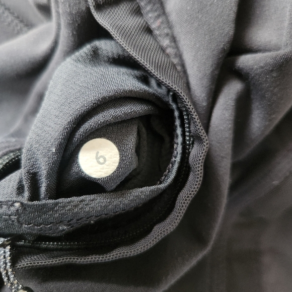 Lululemon Winter Sprinter Hoodie Half Zip Black Running Hooded Pullover Size 6 - Picture 9 of 13